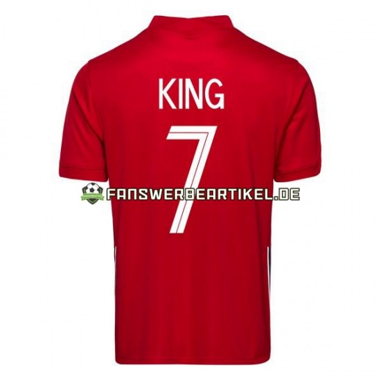 Joshua King 7 2020-2021 Trikot Norwegen Herren Heimausrüstung Kurzarm