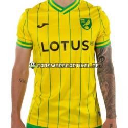 Trikot Norwich City Herren Heimausrüstung 2022-2023 Kurzarm
