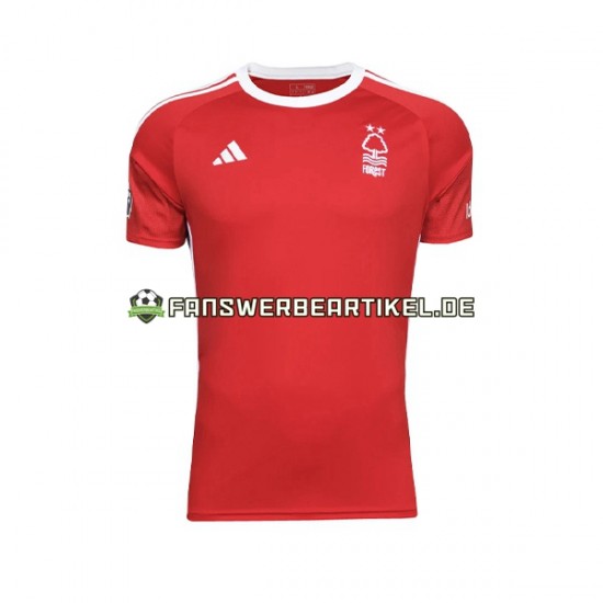 Trikot Nottingham Forest Herren Heimausrüstung 2023-2024 Kurzarm