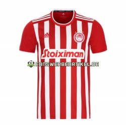 Trikot Olympiacos Herren Heimausrüstung 2021-2022 Kurzarm