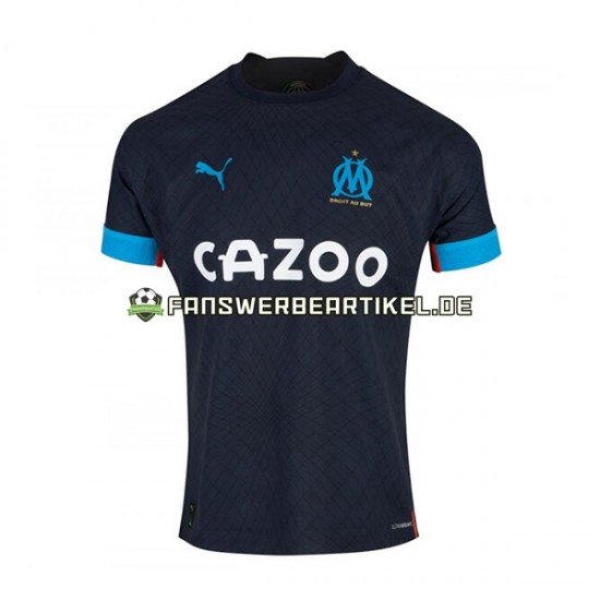 Trikot Olympique Marseille Herren Auswärtsausrüstung 2022-2023 Kurzarm