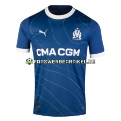 Trikot Olympique Marseille Herren Auswärtsausrüstung 2023-2024 Kurzarm