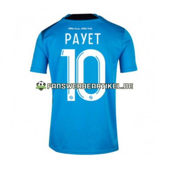 Dimitri Payet 10 Trikot Olympique Marseille Herren Ausweich ausrüstung 2022-2023 Kurzarm