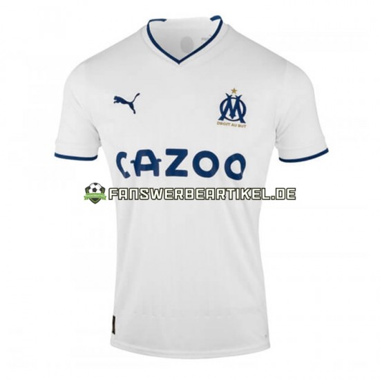 Trikot Olympique Marseille Herren Heimausrüstung 2022-2023 Kurzarm