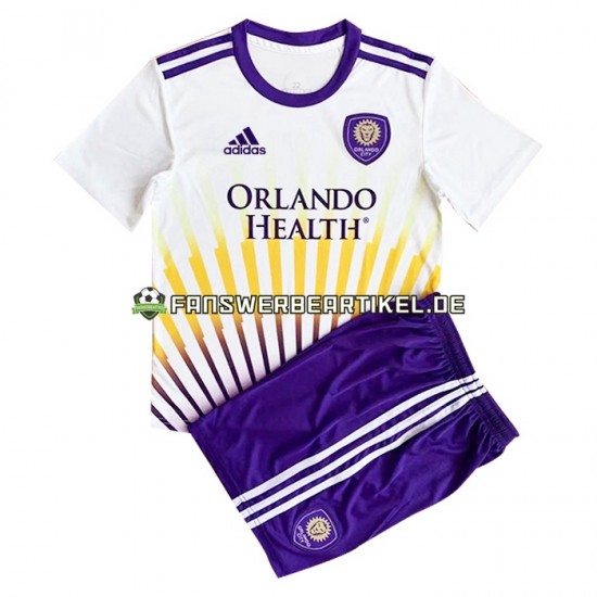 Orlando City Trikot Kinder Auswärtsausrüstung 2022-2023 Kurzarm