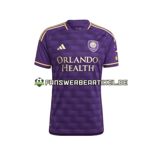 Trikot Orlando City SC Herren Heimausrüstung 2023-2024 Kurzarm