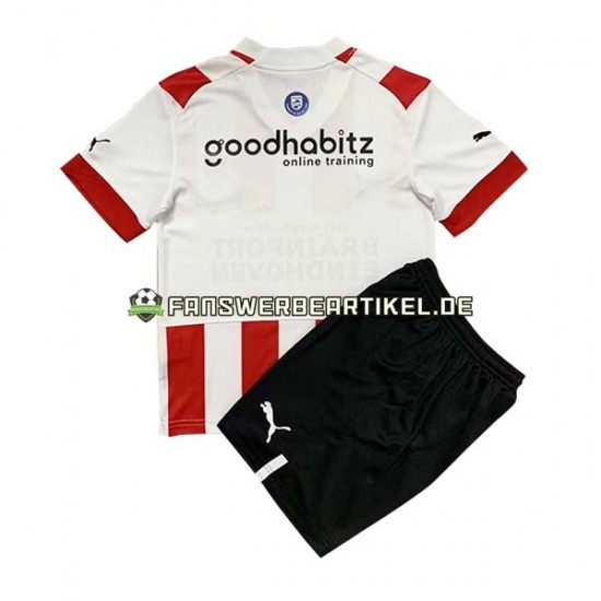 Trikot PSV Eindhoven Kinder Heimausrüstung 2022-2023 Kurzarm