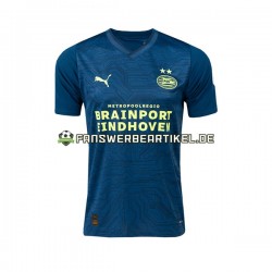 Trikot PSV Eindhoven Herren Ausweich ausrüstung 2023-2024 Kurzarm