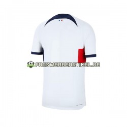 Trikot Paris Saint-Germain Herren Auswärtsausrüstung 2023-2024 Kurzarm