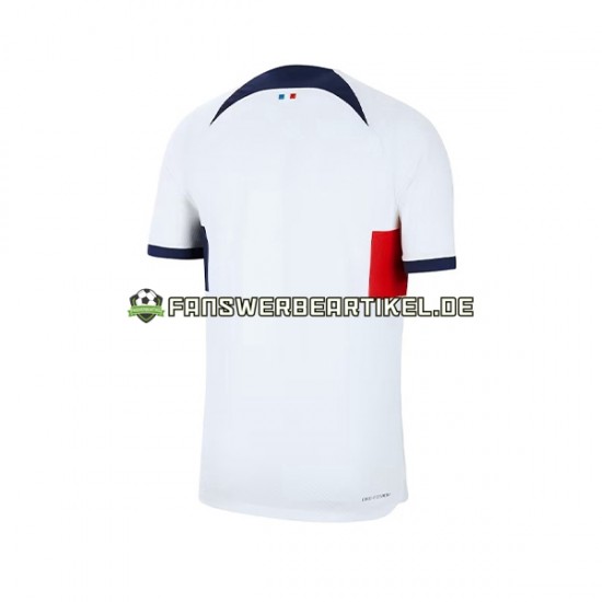 Trikot Paris Saint-Germain Herren Auswärtsausrüstung 2023-2024 Kurzarm