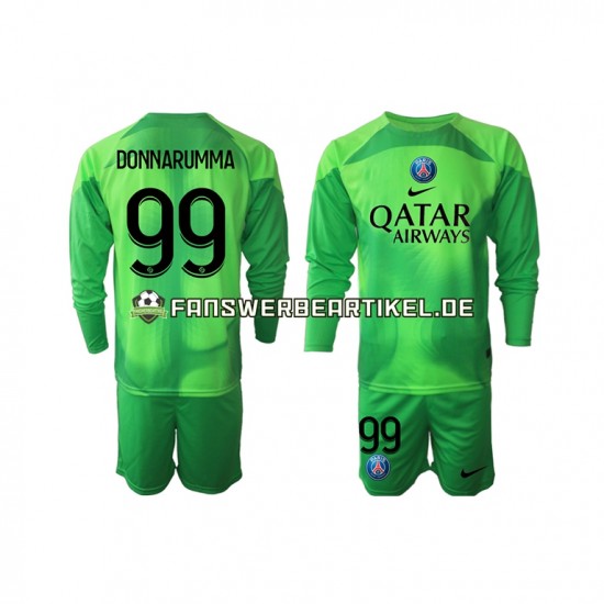 Donnarumma 99 Torwart Trikot Paris Saint-Germain Kinder Heimausrüstung 2022-2023 Langarm