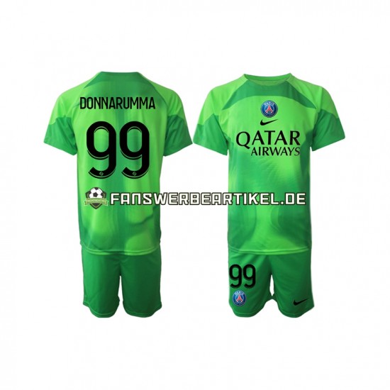 Donnarumma 99 Torwart Trikot Paris Saint-Germain Kinder Heimausrüstung 2022-2023 Kurzarm