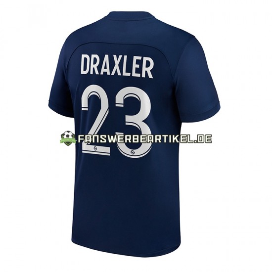 Draxler 23 Trikot Paris Saint-Germain Herren Heimausrüstung 2022-2023 Kurzarm