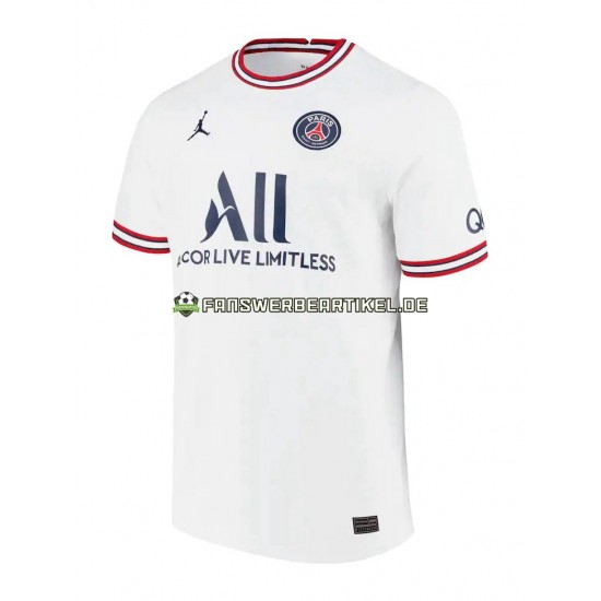 Trikot Paris Saint-Germain Herren Viertes ausrüstung 2021-2022 Kurzarm