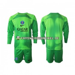 Torwart Trikot Paris Saint-Germain Kinder Heimausrüstung 2022-2023 Langarm