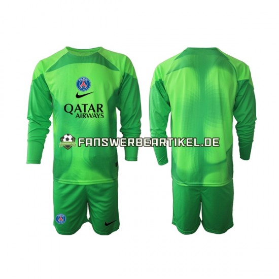 Torwart Trikot Paris Saint-Germain Kinder Heimausrüstung 2022-2023 Langarm