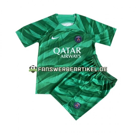 Torwart Trikot Paris Saint-Germain Kinder Heimausrüstung 2023-2024 Kurzarm