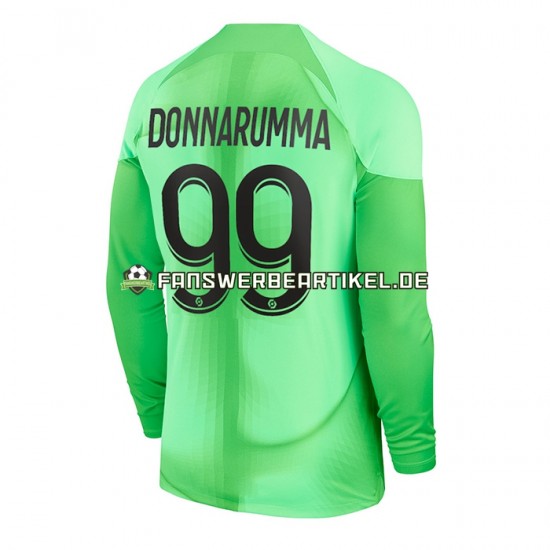 Gianluigi Donnarumma 99 Torwart Trikot Paris Saint-Germain Herren Heimausrüstung 2022-2023 Langarm