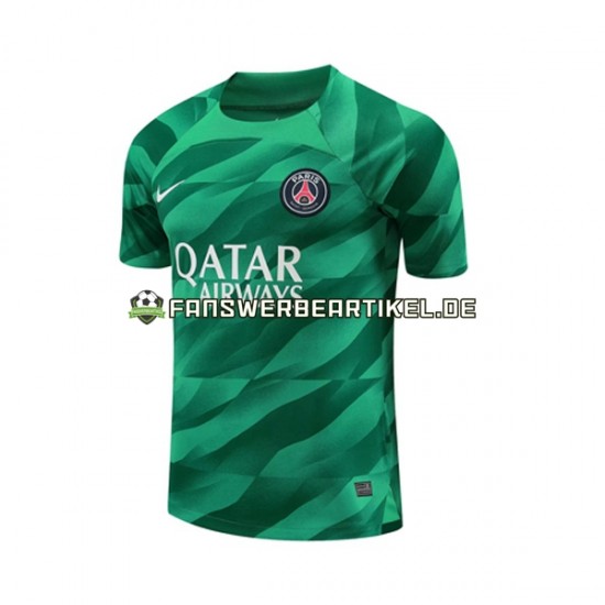 Torwart Trikot Paris Saint-Germain Herren Heimausrüstung 2023-2024 Kurzarm