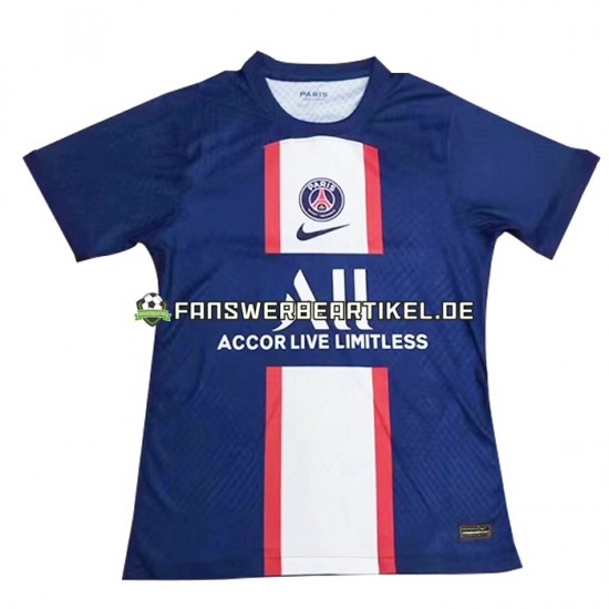 Trikot Paris Saint-Germain Herren Heimausrüstung 2022-2023 Kurzarm