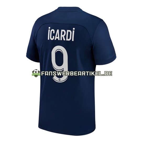 Icardi 9 Trikot Paris Saint-Germain Herren Heimausrüstung 2022-2023 Kurzarm