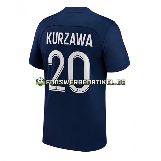 Kurzawa 20 Trikot Paris Saint-Germain Herren Heimausrüstung 2022-2023 Kurzarm