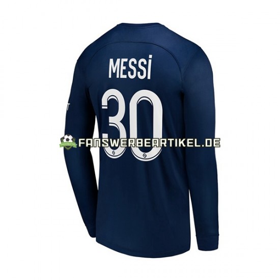 Messi 30 Trikot Paris Saint-Germain Herren Heimausrüstung 2022-2023 Langarm