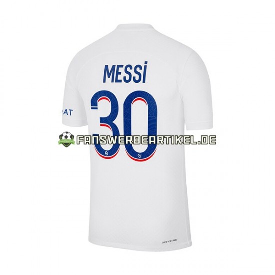 Messi 30 Trikot Paris Saint-Germain Herren Ausweich ausrüstung 2022-2023 Kurzarm