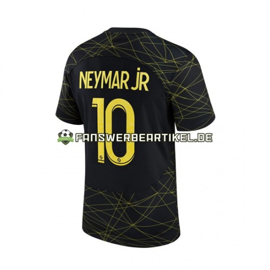 Neymar JR 10 Trikot Paris Saint-Germain Herren Viertes ausrüstung 2022-2023 Kurzarm