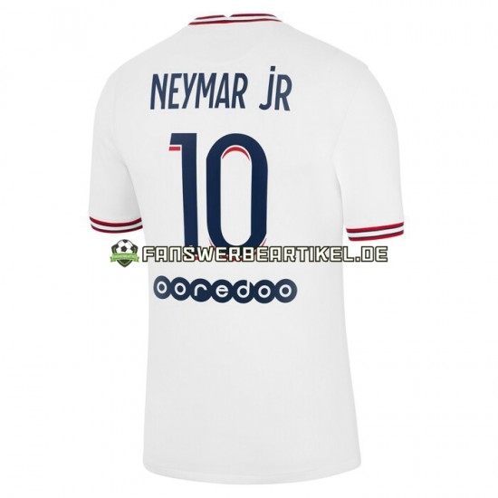 Neymar Jr 10 Trikot Paris Saint-Germain Herren Viertes ausrüstung 2021-2022 Kurzarm