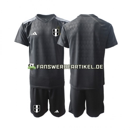 Torwart Trikot Peru Kinder Heimausrüstung 2023 Kurzarm