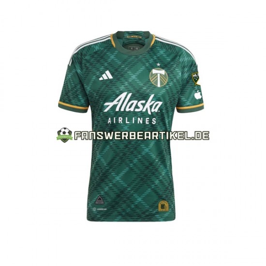 Trikot Portland Timbers Herren Heimausrüstung 2023-2024 Kurzarm