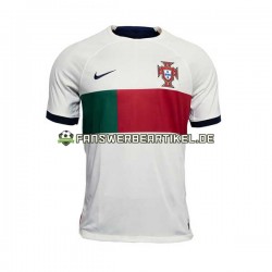 Trikot Portugal Herren Auswärtsausrüstung WM 2022 Kurzarm