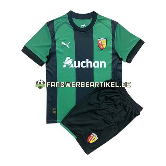 Trikot RC Lens Kinder Auswärtsausrüstung 2022-2023 Kurzarm