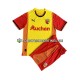 Trikot RC Lens Kinder Heimausrüstung 2023-2024 Kurzarm