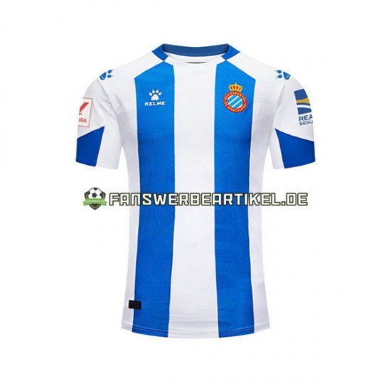 Trikot RCD Espanyol Herren Heimausrüstung 2023-2024 Kurzarm