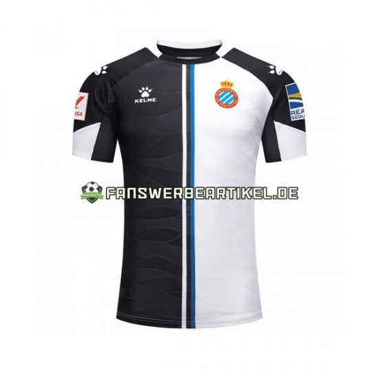 Trikot RCD Espanyol Herren Ausweich ausrüstung 2023-2024 Kurzarm