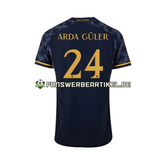 Arda Guler 24 Trikot Real Madrid Herren Auswärtsausrüstung 2023-2024 Kurzarm