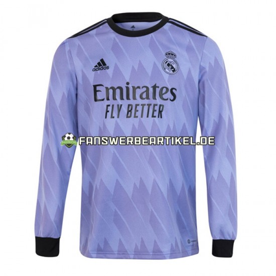 Trikot Real Madrid Herren Auswärtsausrüstung 2022-2023 Langarm