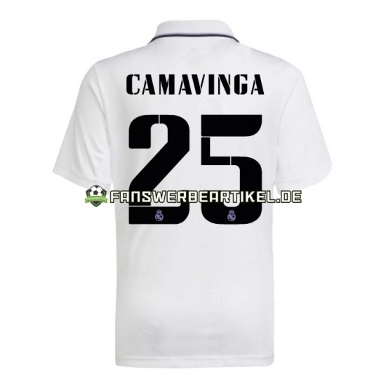 Camavinga 25 Trikot Real Madrid Herren Heimausrüstung 2022-2023 Kurzarm