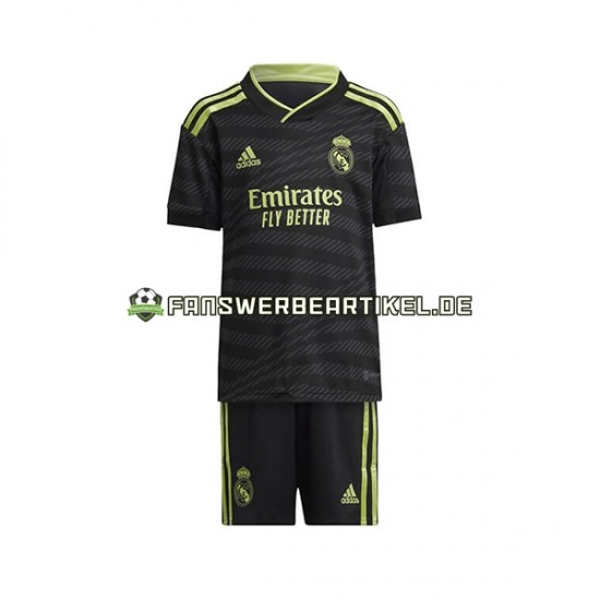 Trikot Real Madrid Kinder Ausweich ausrüstung 2022-2023 Kurzarm