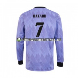 Eden Hazard 7 Trikot Real Madrid Herren Auswärtsausrüstung 2022-2023 Langarm