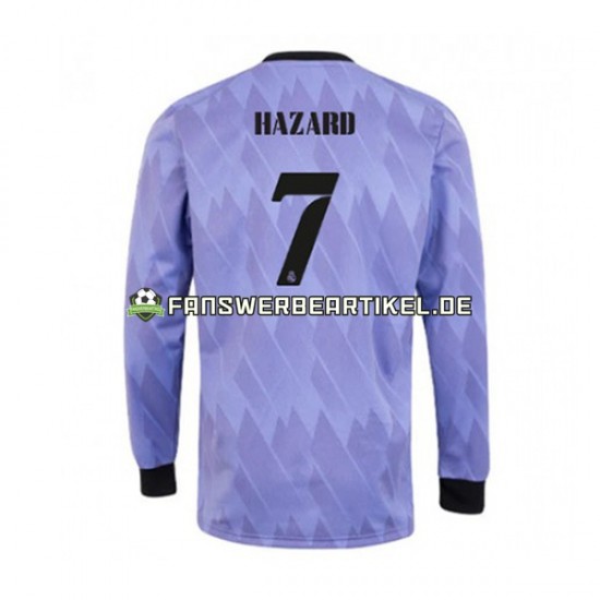 Eden Hazard 7 Trikot Real Madrid Herren Auswärtsausrüstung 2022-2023 Langarm