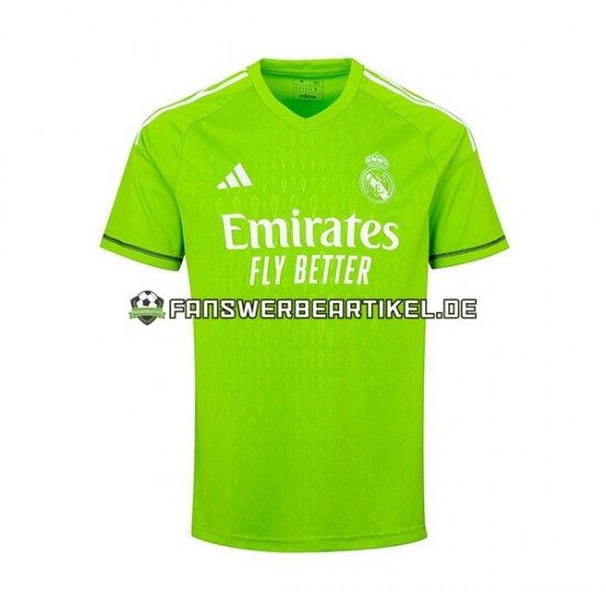 Torwart Trikot Real Madrid Herren Heimausrüstung 2023-2024 Kurzarm