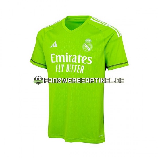 Torwart Trikot Real Madrid Herren Heimausrüstung 2023-2024 Kurzarm