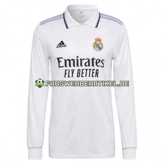 Trikot Real Madrid Herren Heimausrüstung 2022-2023 Langarm