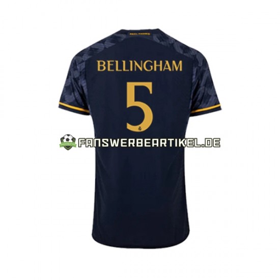 Jude Bellingham 5 Trikot Real Madrid Herren Auswärtsausrüstung 2023-2024 Kurzarm