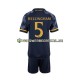 Jude Bellingham 5 Trikot Real Madrid Kinder Auswärtsausrüstung 2023-2024 Kurzarm