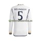 Jude Bellingham 5 Trikot Real Madrid Herren Heimausrüstung 2023-2024 Langarm