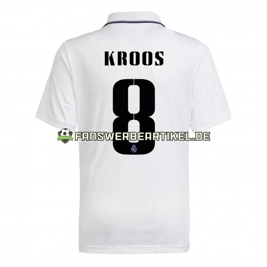 Kroos 8 Trikot Real Madrid Herren Heimausrüstung 2022-2023 Kurzarm